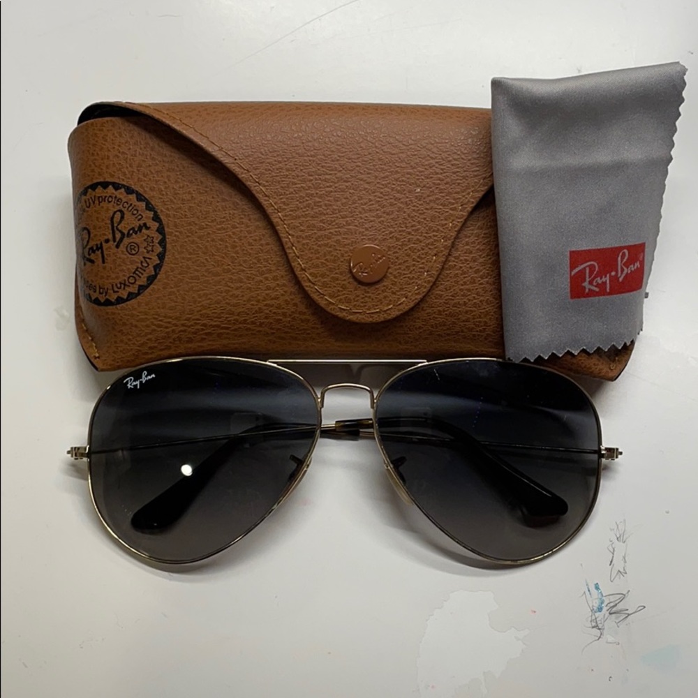 Ray Ban aviators oversized lens like quays